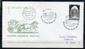 Luxembourg 1963 621 FDC Melusina Porte Des Trois Tours Diligence Chevaux Oblitération Esch Sur Alzette Réf 5384 - FDC