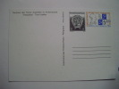 TAAF, ++ Postfrische GS 3/1989, Admiral Max Douguet, Mit Zusatzwerteindruck DS -,10 - Postal Stationery