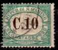 PIA -  SAN  MARINO  - 1897-19 :  Segnatasse     -  (SAS  2) - Impuestos
