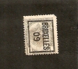 R8-2-2. Belgie - Belgique, Belgium - Coat Of Arms - " BRUXELLES 09 " - Tipo 1906-12 (Stendardi)