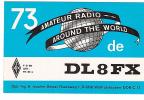 CARTE RADIO QSL - ALLEMAGNE - WOLFRATSHAUSEN - 1979. - Radio-amateur