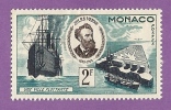 MONACO TIMBRE N° 428 NEUF AVEC CHARNIERE JULES VERNE UNE VILLE FLOTTANTE - Nuevos