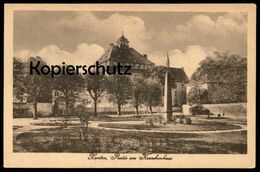 ALTE POSTKARTE XANTEN PARTIE AM KRANKENHAUS 1919 Hospital Postcard Cpa AK Ansichtskarte - Xanten