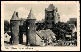 ALTE POSTKARTE DAS KLEVER TOR IN XANTEN Porta Clever Tor Stadttor Postcard Cpa AK Ansichtskarte - Xanten