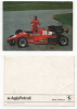 Car176 Cartolina, Carte Postale, Postcard Renè Arnoux, F1, Formula1, Pilota, Driver, Ferrari, Autografo, Autographe - Automovilismo - F1