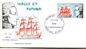 Wallis Et Futuna       FDC       Premier Jour  Bruni D'Entrecasteaux        12 Juil.93 - FDC