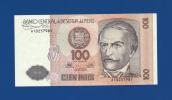 BANCONOTA  Da  100   Intis - Banco Central De Reserva Del Perù  -  Anno  1987. - Peru