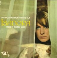 EP 45 RPM (7")  B-O-F  Maurice Jarre / Vanessa Redgrave  "  Isadora  " - Filmmusik