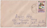 Bhutan Cover, Remote Post Office Postmark, Commercial Cover, Condition As Per The Scan - Bhután