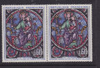 FRANCE N° 1419 60C POLYCHROME 8EME CENTENAIRE DE NOTRE DAME DE PARIS VITRAIL CASSE NEUF SANS CHARNIERE - Ongebruikt