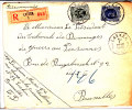 N°257-283 C1C LAEKEN 1-30.I.1930 S/lettre RECOMMANDEE V.Bxl.TB - Brieven En Documenten