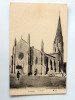 Carte Postale Ancienne :  LANGON : L'Eglise, Animé Avec Attelage - Langon