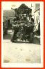 CPA CARTE PHOTO - Tracteur Pour Le Défilé D' Un Char Fleuri - Fête Villageoise - Other & Unclassified