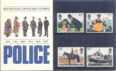 Grande-Bretagne N°913 à 916 150ème Anniversaire Des Forces De Police Métropolitaines (1979) - Politie En Rijkswacht