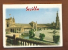 Cp, Espagne, Séville, Plaza De Espana,  Carnet De 12 Cp - Sevilla