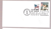 FDC Desegragating Public Schools - Plus Flag Stamp - 1991-2000