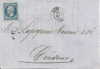 Vends Timbres De France .(**) YVERT .	 	 FRANCE N°14" - 1853-1860 Napoléon III
