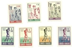 1960 - Paraguay 572/75 + PA 254/56 Olimpiadi Di Roma, - Estate 1960: Roma