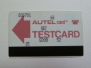 USA - Engineer Test Card - IOWA University - Autelca - (US33) - [3] Magnetic Cards