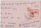 Bhutan Cover, Remote Post Office Postmark, Commercial Cover, Condition As Per The Scan - Bhoutan