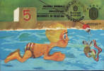 Romania-1981-Postcard-Swimming-World University Games-Bucuresti - Natation