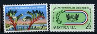 Australie ** N° 282/283 - 7es Jeux De L'Empire Et Du Commonwealth - Nuevos