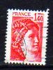France Y&T N° 2102 Oblitéré Cachet Rond - 1977-1981 Sabine Of Gandon