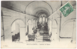 CPA CRUZY LE CHATEL - INTERIEUR DE L'EGLISE - Cruzy Le Chatel