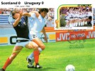 St Vincent - 1986 World Cup Scotland Vs Uruguay Maxi Card - 1986 – Mexico