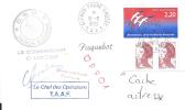 8441  MARION DUFRESNE - OP 90-4 - CROZET - PAQUEBOT - Lettres & Documents