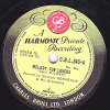 78 Tours Microsillon - HARMONIC CBL.345  - A - MELODY FOR LOVERS - B - LIDO - Spezialformate