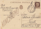 CAPODISTRIA -POLA  / TRIESTE - 11.08.1943 - Card_Cartolina Pubbl. "Cav. Dott. N. SCAMPICCHIA" Cent. 30_ FASCI - Reklame