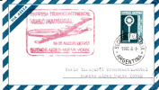 LETTRE ARGENTINE  VOL INAUGURAL BUENOS AIRES -NEW YORK- 18 AOUT 1958 - Sonstige & Ohne Zuordnung