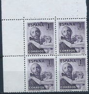 ES1070BL4BH-L4311-TTRSCU.España. Espagne.Spain.SAN   JUAN  DE DIOS.1953.(Ed 1070**)sin Charnela.FANTASTICO - Schilderijen