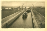 Gelsenkirchen, Rhein-Herne-Kanal, Partie An Der Schleuse, Um 1930 - Gelsenkirchen