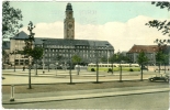 Gelsenkirchen - Buer, Omnibusbahnhof Mit Rathaus, 1960 - Gelsenkirchen