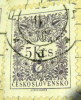 Czechoslovakia 1954 Postage Due 5k - Used - Strafport