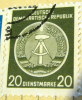 Germany 1954 Official Stamp 20pf - Used - Otros & Sin Clasificación