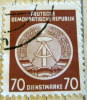 Germany 1954 Official Stamp 70pf - Used - Andere & Zonder Classificatie