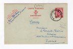 Jui12    55990      Entier Postal   Belgique  1938 - Cartoline 1934-1951