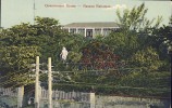 AMERICA BAHAMAS GOVERMENT HOUSE - NASSAU BAHAMAS  PHOTO BY J.O.SANDS,NASSAU OLD POSTCARD     OLD POSTCARD - Bahama's