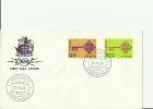 EUROPA CEPT ICELAND -1968  FDC  W 2 STAMPS OF 9.50-10.00 KR. POSTMARKED  REYKJAVIK APR 29- REF 106 - 1968