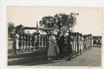 SCOUTING, INTERNATIONAL JAMBOREE IN FINLAND, VIP VISITING GIRL SCOUTS IN CAMP,  EX Cond.  REAL PHOTO, 1931 - Scoutismo