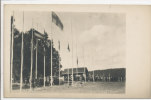 SCOUTING, INTERNATIONAL JAMBOREE IN FINLAND, GIRL SCOUTS,  FLAGS IN CAMP, EX Cond.  REAL PHOTO, 1931 - Padvinderij