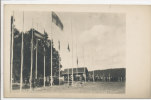 SCOUTING, INTERNATIONAL JAMBOREE IN FINLAND, GIRL SCOUTS,  FLAGS IN CAMP, EX Cond.  REAL PHOTO, 1931 - Scoutisme