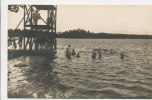 SCOUTING, INTERNATIONAL JAMBOREE IN FINLAND, GIRL SCOUTS, SWIMMING, EX Cond.  REAL PHOTO, 1931 - Scoutisme