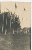 SCOUTING, INTERNATIONAL JAMBOREE IN FINLAND, GIRL SCOUTS, FLAGS IN CAMP,  EX Cond.  REAL PHOTO, 1931 - Padvinderij