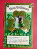 Holidays & Celebrations > Saint-Patrick´s Day  Embossed 1909 Cancel  Erin Go Bragh  Corner Crease - - Ref  582 - Saint-Patrick's Day