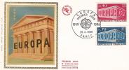 FDC  France 1969:  Emission Europa 69  Conseil De L´Europe  Oblit. Paris - 1969