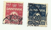 1912 - Danimarca 66/67 Ordinaria       C1778 - Used Stamps